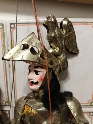 Lotto di 3 pupi Siciliani