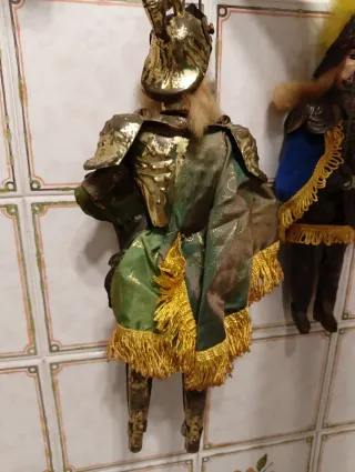 Lotto di 3 pupi Siciliani