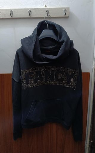 Sudadera Guess Mujer Talla XS Negra