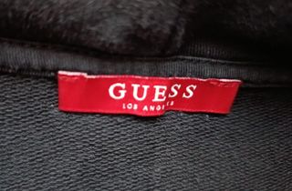Sudadera Guess Mujer Talla XS Negra