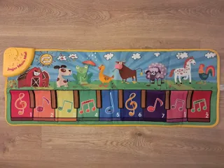 Alfombra musical piano suelo niños