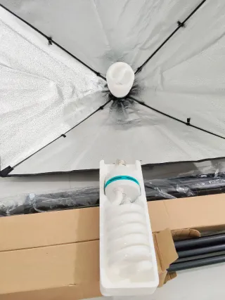 Iluminación de estudio plegable