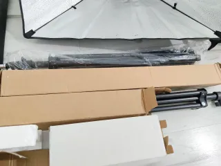 Iluminación de estudio plegable