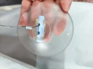 Hamaca para gato beige.