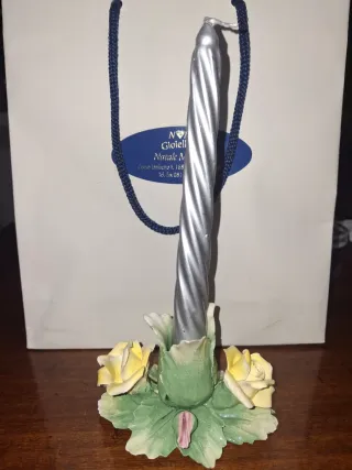 Ceramica Capodimonte Rose Gialle