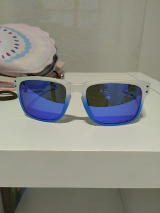 Oakley Holbrook Gafas de Sol Azules y Blancas