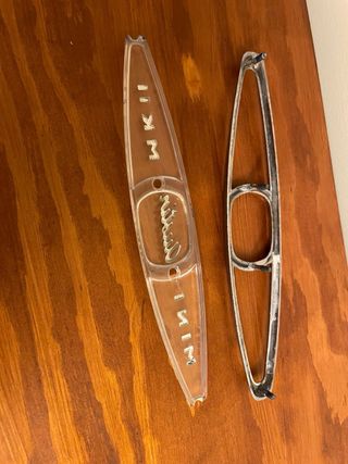 Emblema mala Austin authi mini antigo