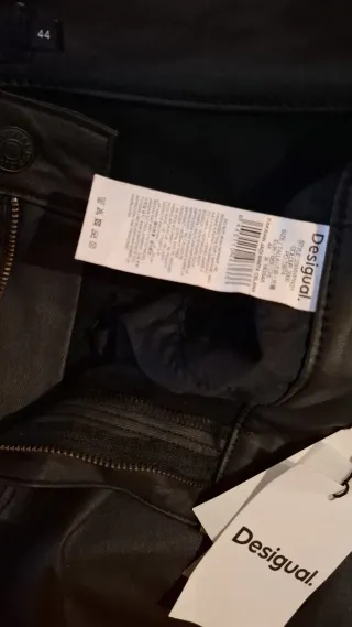 Pantalón Desigual Mujer Negro NO NEGOCIABLE