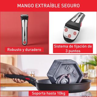 Tefal Ingenio Emotion - Set di 2 Padelle 22/26