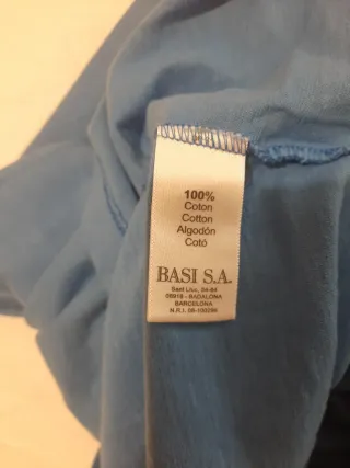 Camiseta LACOSTE Talla 42 Azul