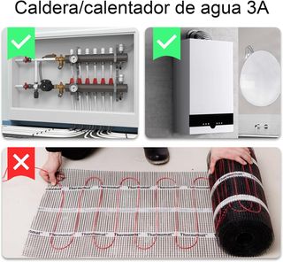 KETOTEK Termostato Calefacción WiFi para Caldera d