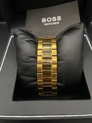 Reloj Hugo Boss Cronógrafo Dorado Azul