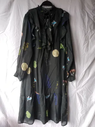 Abito Parfois fantasia pesci e fiori