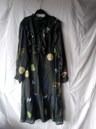 Abito Parfois fantasia pesci e fiori