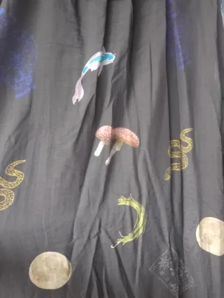 Abito Parfois fantasia pesci e fiori