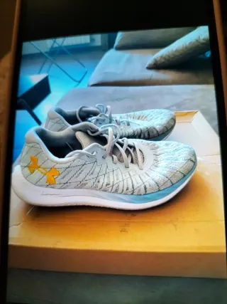 Zapatillas Under Armour Chargeo grises y azules