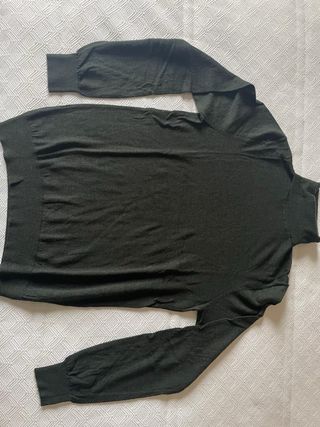 Abrigo Mango cuello alto talla L