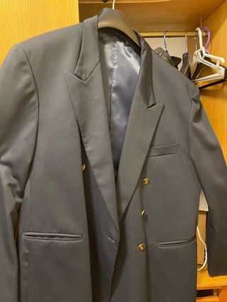 chaqueta de traje de señor