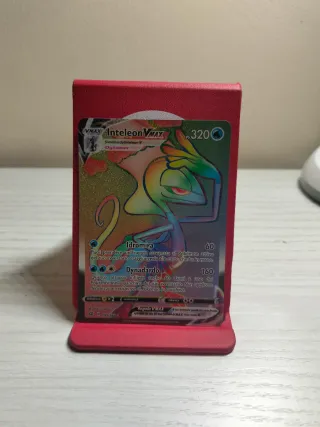 Carta Pokemon Inteleon VMAX Rainbow Rare
