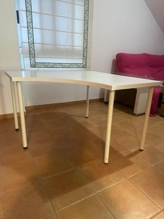Escritorio IKEA Blanco Amplio 120x120 cm