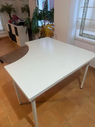 Escritorio IKEA Blanco Amplio 120x120 cm