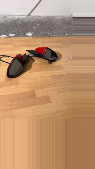 Retrovisores Golf 7 Rojo