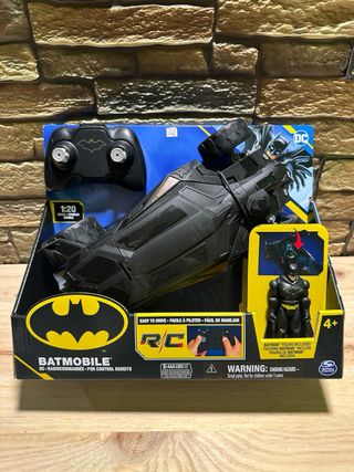Batmovil y Figura Batman Radio Control DC Comics