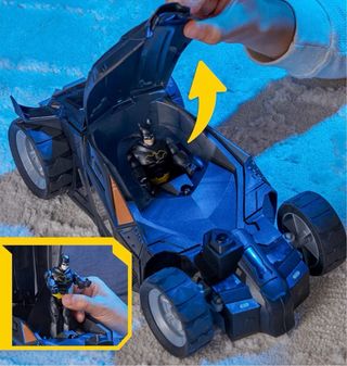 Batmovil y Figura Batman Radio Control DC Comics