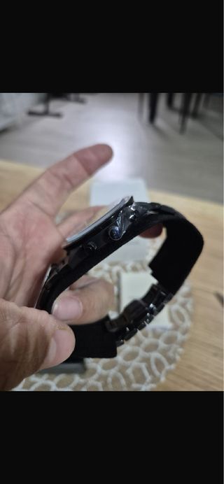 Reloj Emporio Armani Cronógrafo Negro/Gris