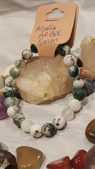 Pulsera Ágata Árbol 8mm
