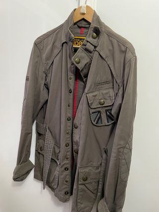 Chaqueta Superdry Talla L Verde Oliva