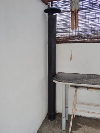 Tubo de chimenea 150 mm