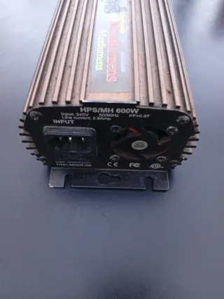 Balastro MaxiLumens HPS/MH 600W Type Indoor Use