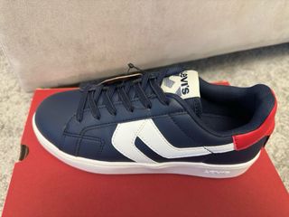 Zapatillas Levi's niño azul y blanco