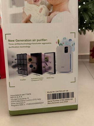 Purificatore Aria UNITED AP-06