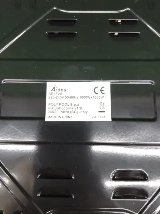 Hornillo Eléctrico ARDES - AR1F20