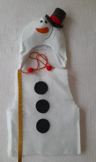 Disfraz Muñeco de Nieve