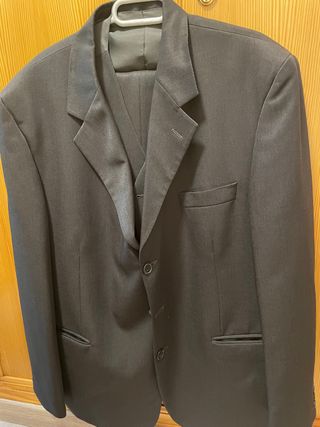 Conjunto traje de vestir hombre gris