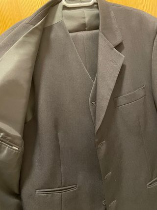 Conjunto traje de vestir hombre gris