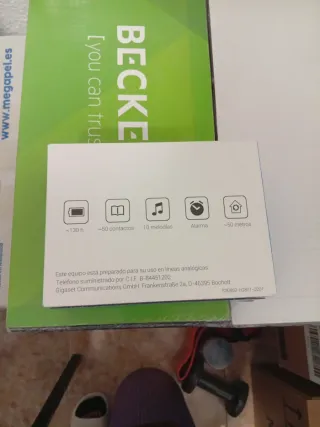 Teléfono Inalámbrico DIGI Gigaset. Sin estrenar.