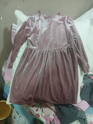 Vestido terciopelo niña 4-5 años
