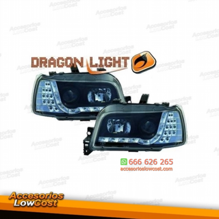 FAROS LED LUZ DIURNA RENAULT CLIO 1 92-97. FONDO