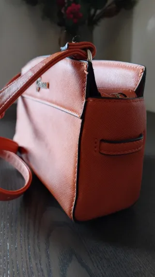 Borsetta Guess Arancione Oro