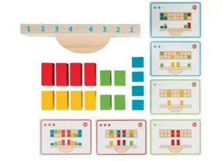 Juego Equilibrio Madera Montessori 23 Piezas NUEVO