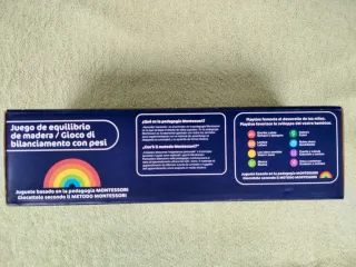 Juego Equilibrio Madera Montessori 23 Piezas NUEVO