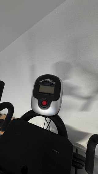 Bicicleta estática negra