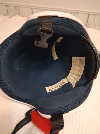 Casco de esquí Wedze junior blanco