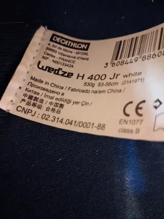 Casco de esquí Wedze junior blanco