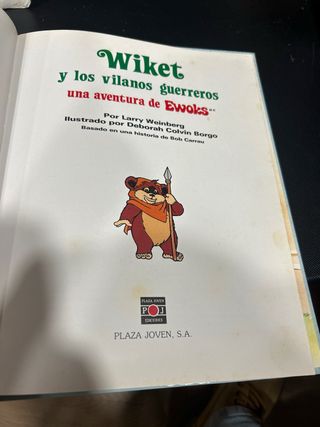 Una Aventura De Edwoks. Wicket Y Los Vilanos Gu...