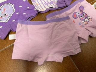 Pack 4 braguitas niña.